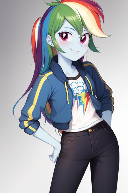 Rainbow Dash My Little Pony Equestria Girls v1.0 Stable Diffusion LoRA Civitai